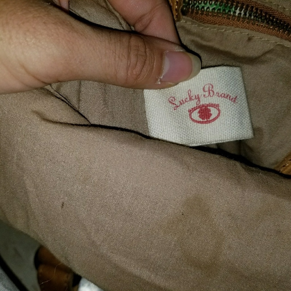 Lucky brand abbey road leather bag limited edition